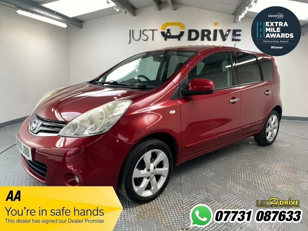 Nissan Note 1.6L Tekna Red
