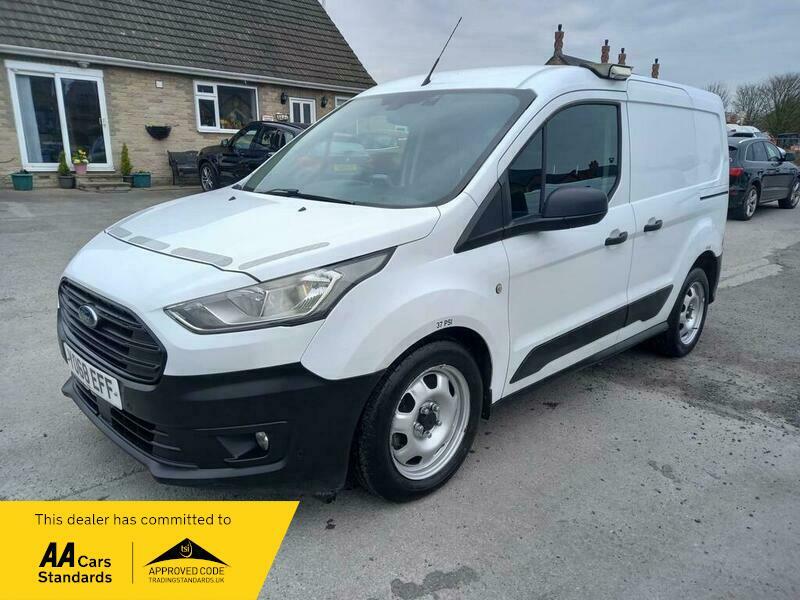 Ford Transit Connect 220 Base Tdci YO68EFF White #2