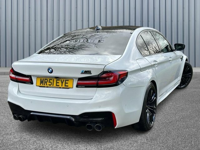 BMW M5 4.4I V8 Competition Steptronic Xdrive Euro 6 S S MR51EYE White #6