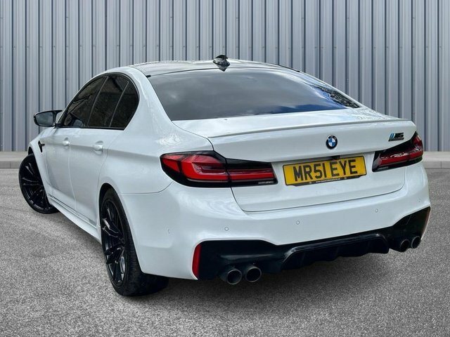 BMW M5 4.4I V8 Competition Steptronic Xdrive Euro 6 S S MR51EYE White #4