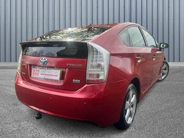 Toyota Prius 1.8 Vvt-h T Spirit Cvt Euro 5 S S Red #6