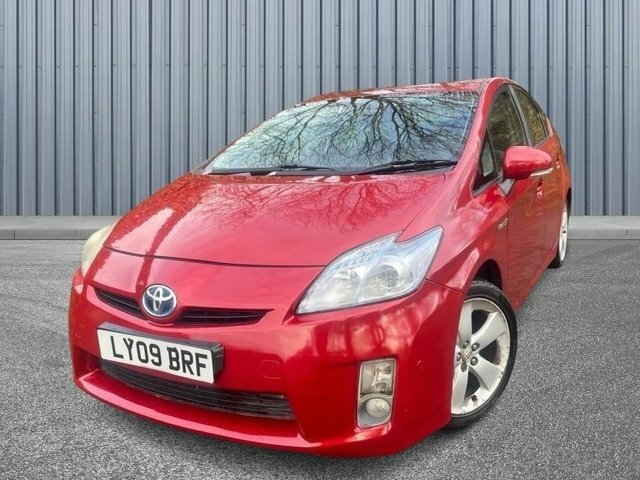 Toyota Prius 1.8 Vvt-h T Spirit Cvt Euro 5 S S Red #3