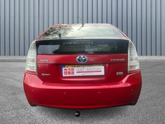 Toyota Prius 1.8 Vvt-h T Spirit Cvt Euro 5 S S Red #5