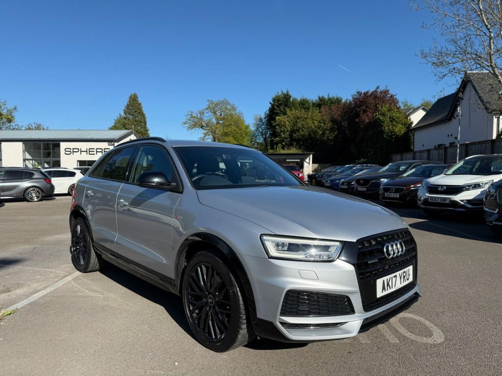 Audi Q3 2.0 Tdi Black Edition S Tronic Quattro Euro 6 S S AK17YRU Silver #3