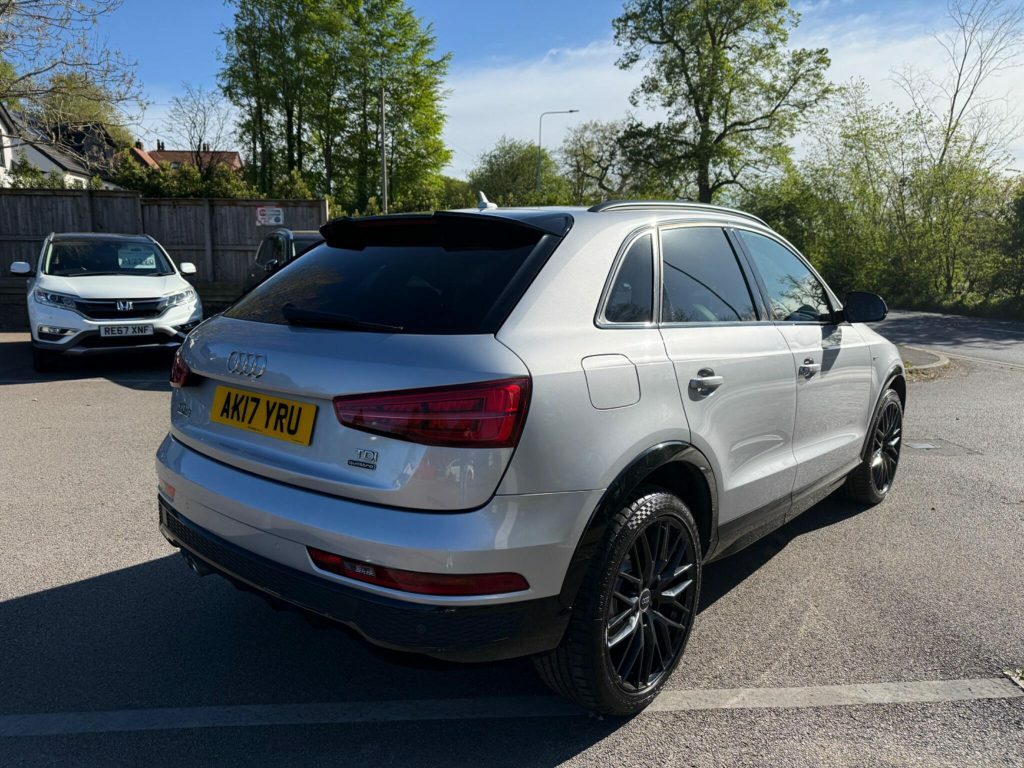 Audi Q3 2.0 Tdi Black Edition S Tronic Quattro Euro 6 S S AK17YRU Silver #2
