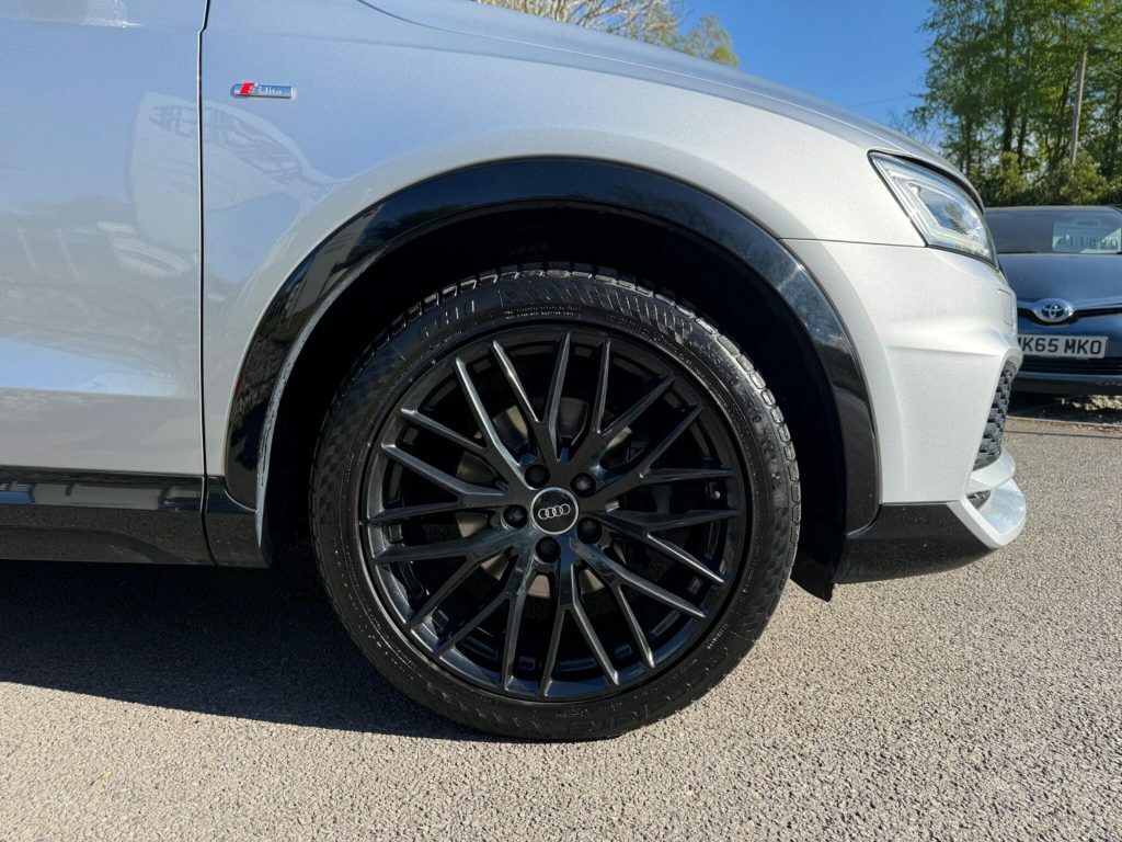 Audi Q3 2.0 Tdi Black Edition S Tronic Quattro Euro 6 S S AK17YRU Silver #4