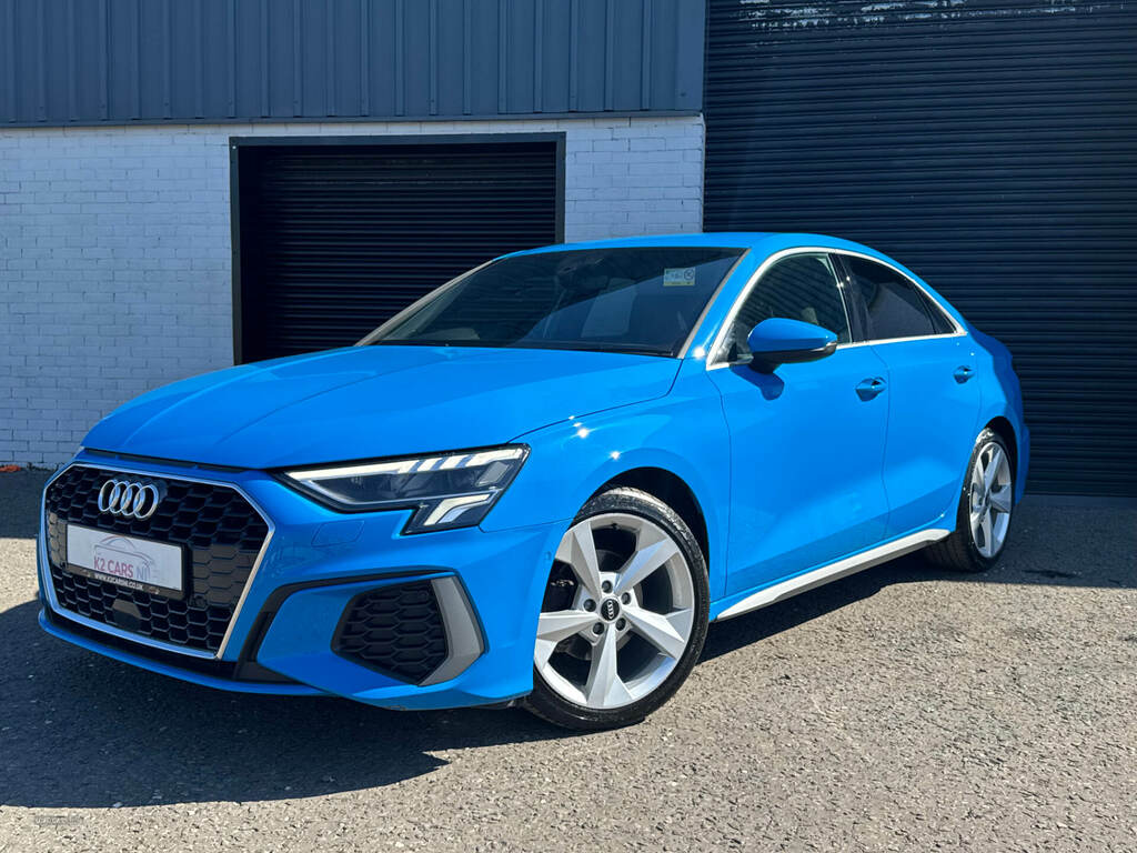 Audi A3 35 Tdi S Line S Tronic KN22KBE Blue #2