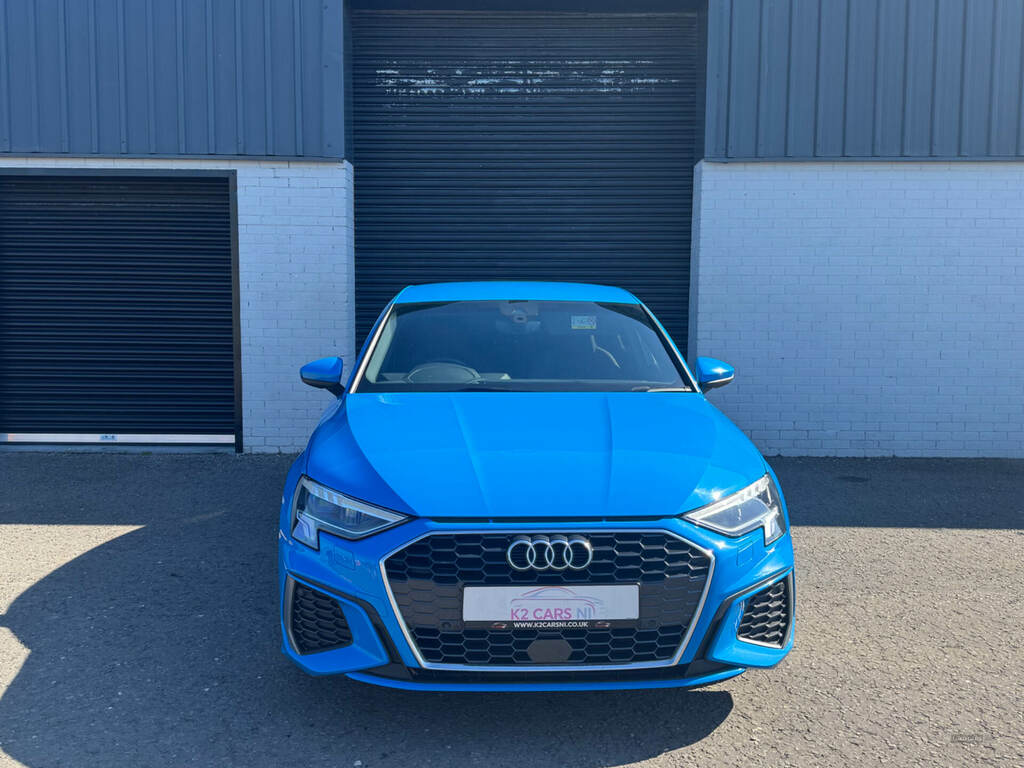 Audi A3 35 Tdi S Line S Tronic KN22KBE Blue #4