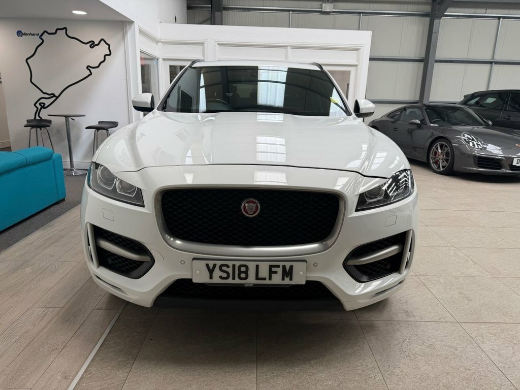 Jaguar F-Pace 2L R-sport YS18LFM White #5