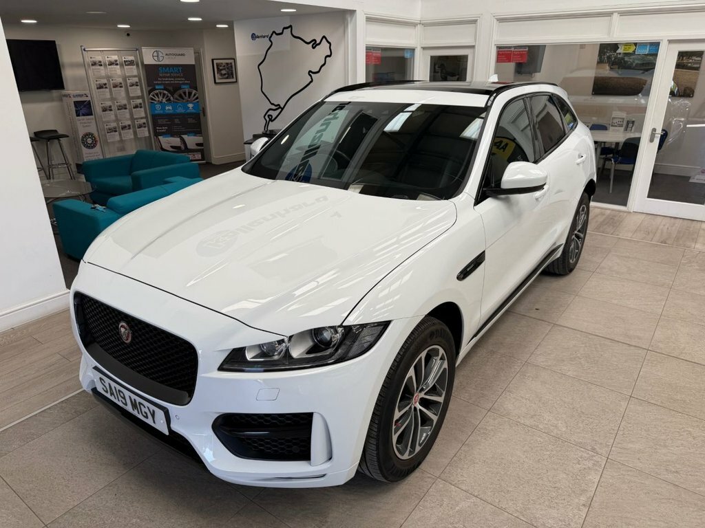 Jaguar F-Pace 2L R-sport White #5