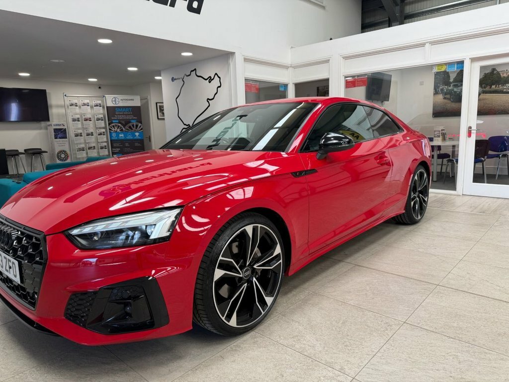 Audi A5 2L Black Edition WV23ZFO Red #4