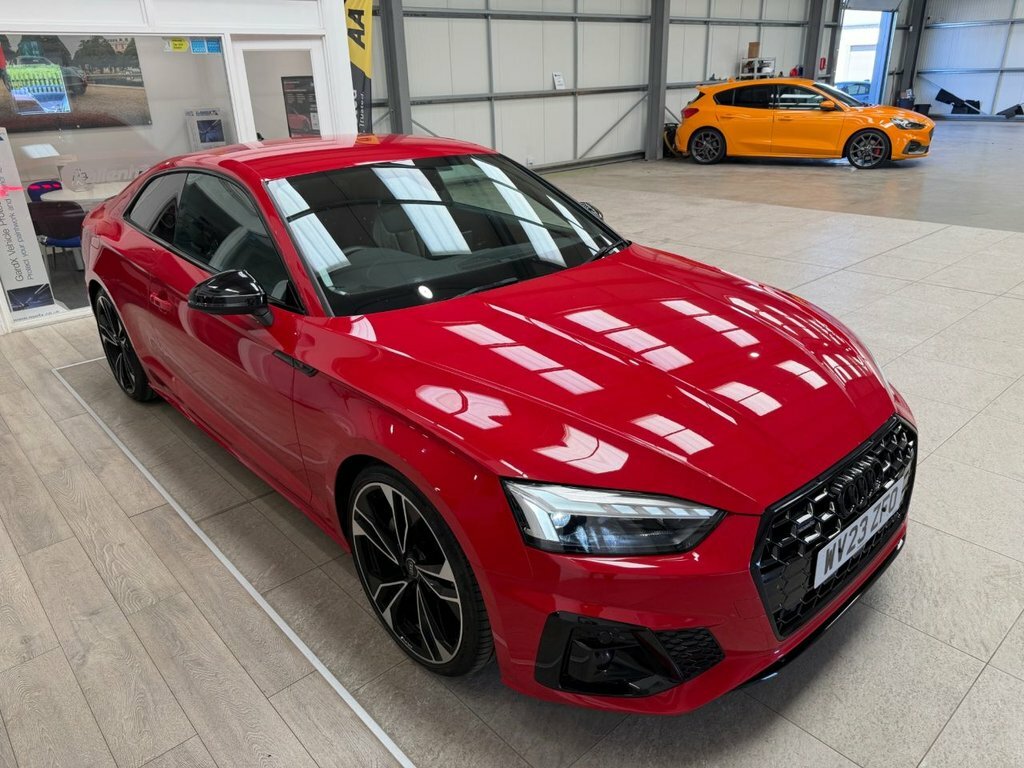 Audi A5 2L Black Edition WV23ZFO Red #3