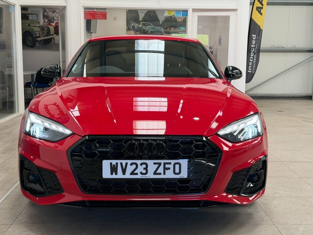 Audi A5 2L Black Edition Red