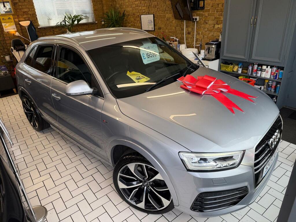 Audi Q3 Suv 2.0 Tdi S Line Plus Quattro Euro 6 Ss SK15XYM Silver #3