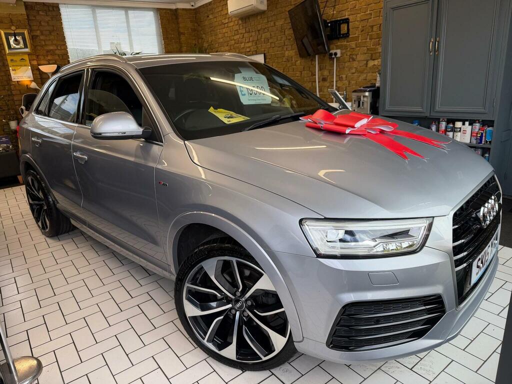 Audi Q3 Suv 2.0 Tdi S Line Plus Quattro Euro 6 Ss SK15XYM Silver