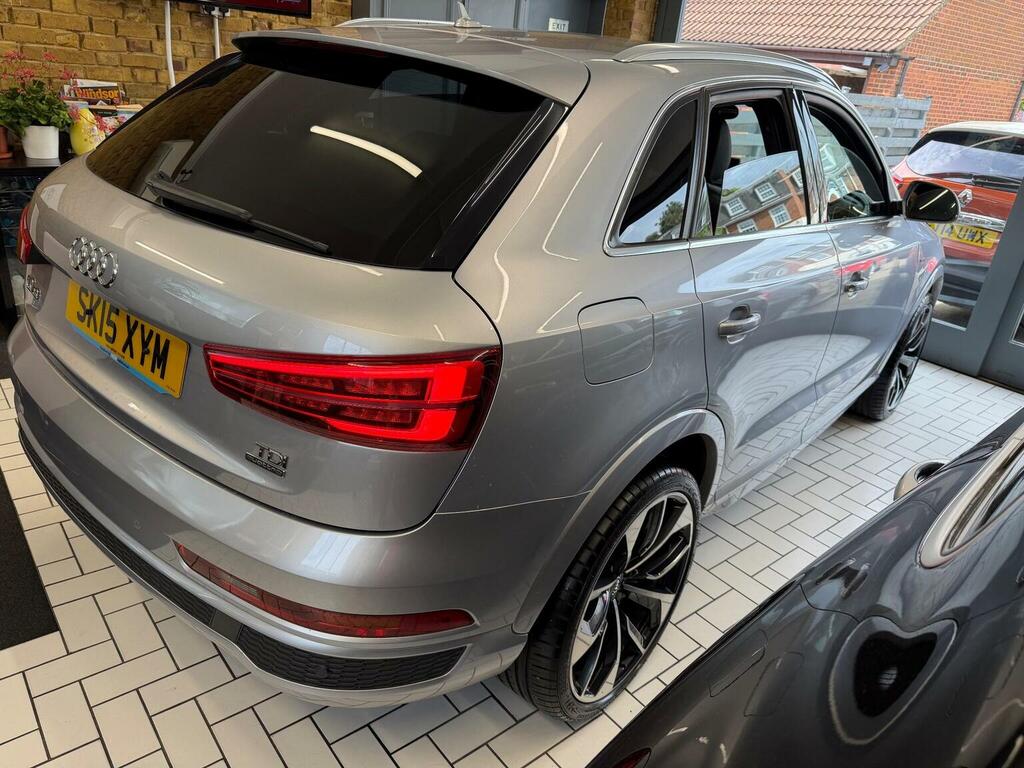 Audi Q3 Suv 2.0 Tdi S Line Plus Quattro Euro 6 Ss SK15XYM Silver #5