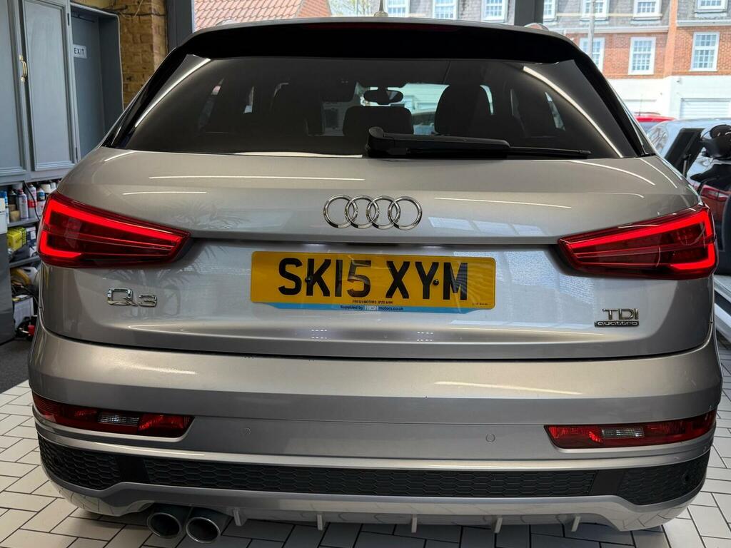 Audi Q3 Suv 2.0 Tdi S Line Plus Quattro Euro 6 Ss SK15XYM Silver #6