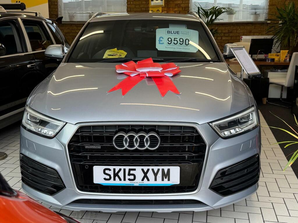 Audi Q3 Suv 2.0 Tdi S Line Plus Quattro Euro 6 Ss SK15XYM Silver #2