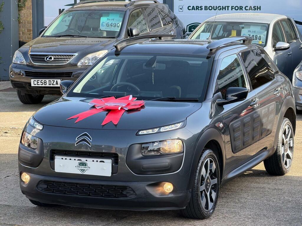 Citroen C4 Cactus Hatchback 1.2 Puretech Flair Euro 6 Ss 201 Grey #3