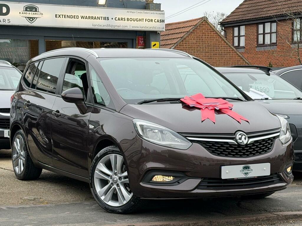 Vauxhall Zafira Tourer Mpv 1.4I Turbo Sri Euro 6 201666 Brown #2
