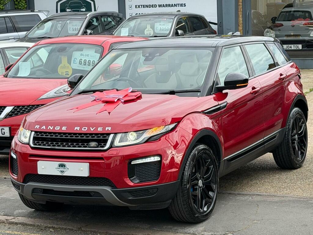 Land Rover Range Rover Evoque Suv 2.0 Td4 Se Tech 4Wd Euro 6 Ss 201 PF16YDB Red #3