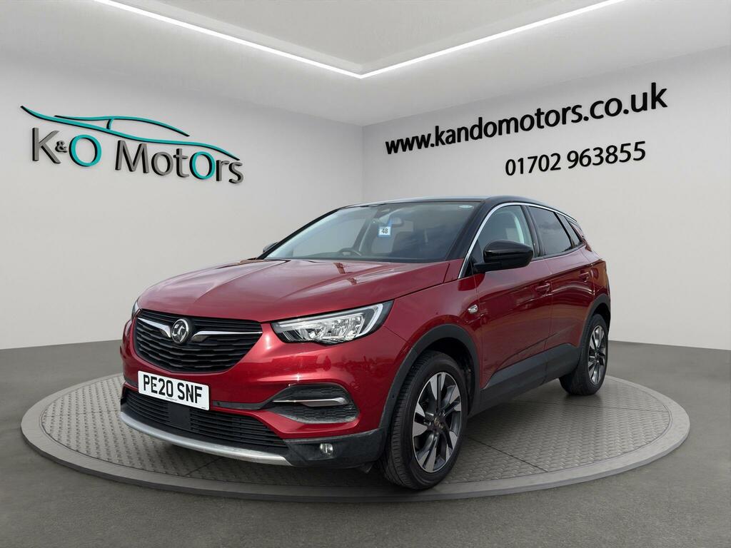 Vauxhall Grandland X 1.2 Turbo Sri Nav Euro 6 Ss Red