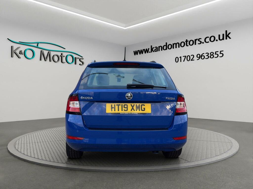 Skoda Fabia 1.0 Tsi Se L Euro 6 Ss HT19XMG Blue #5