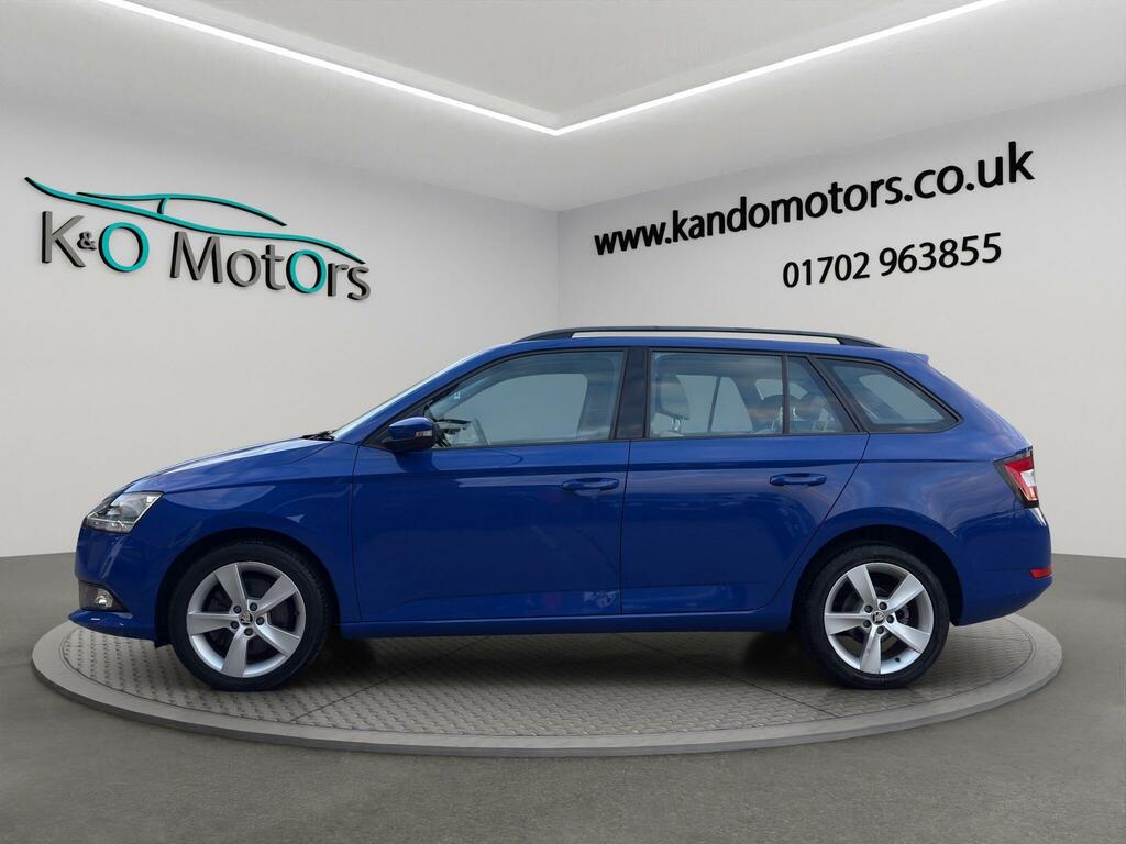Skoda Fabia 1.0 Tsi Se L Euro 6 Ss HT19XMG Blue #3