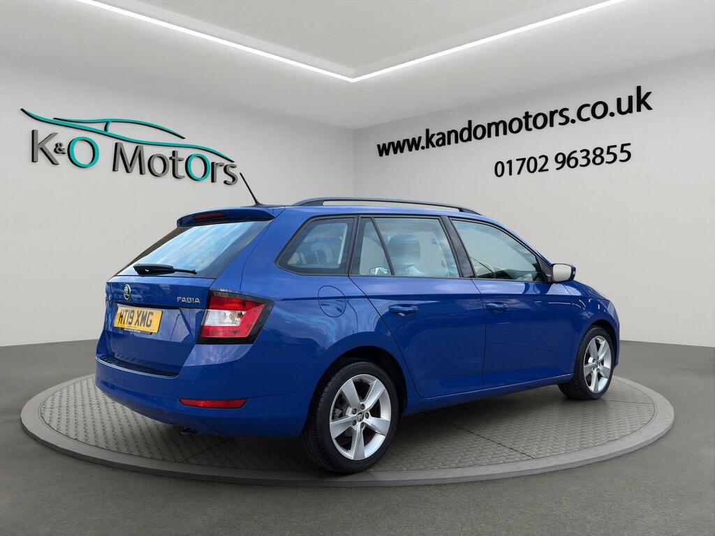 Skoda Fabia 1.0 Tsi Se L Euro 6 Ss HT19XMG Blue #6