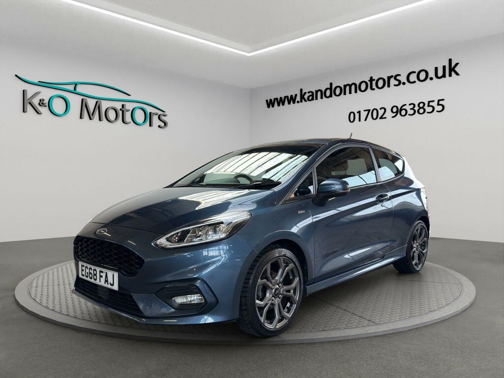 Ford Fiesta 1.0T Ecoboost St-line Euro 6 Ss Blue