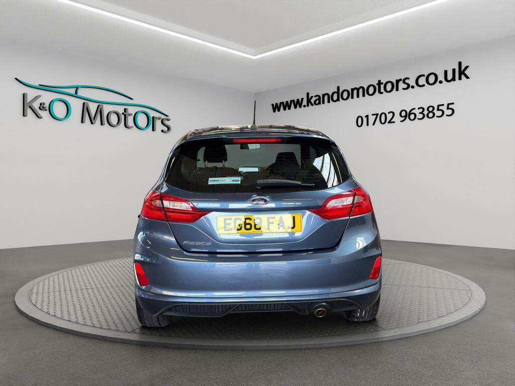 Ford Fiesta 1.0T Ecoboost St-line Euro 6 Ss EG68FAJ Blue #5