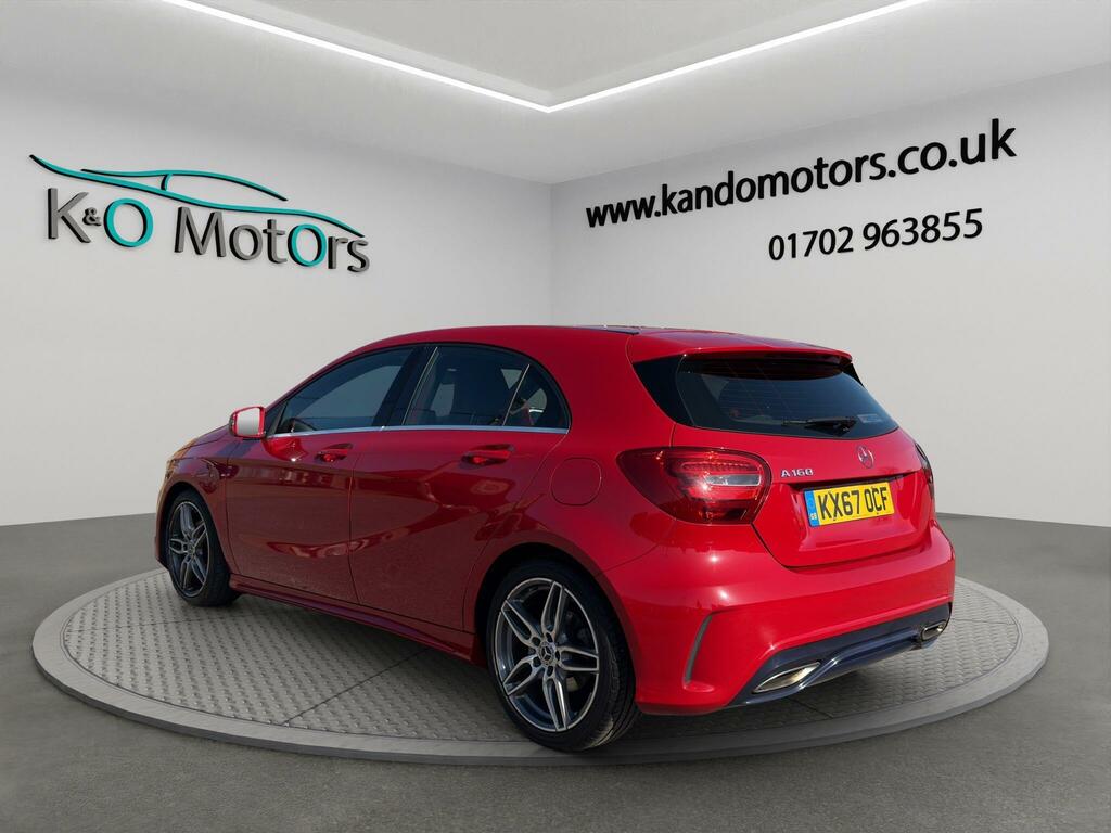 Mercedes-Benz A Class 1.6 A160 Amg Line Euro 6 Ss KX67OCF Red #4