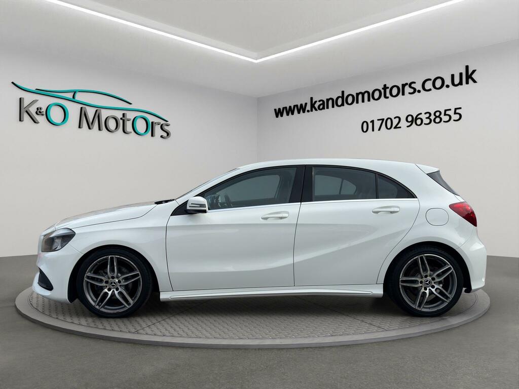 Mercedes-Benz A Class 1.6 A180 Amg Line Euro 6 Ss GU67UAS White #3