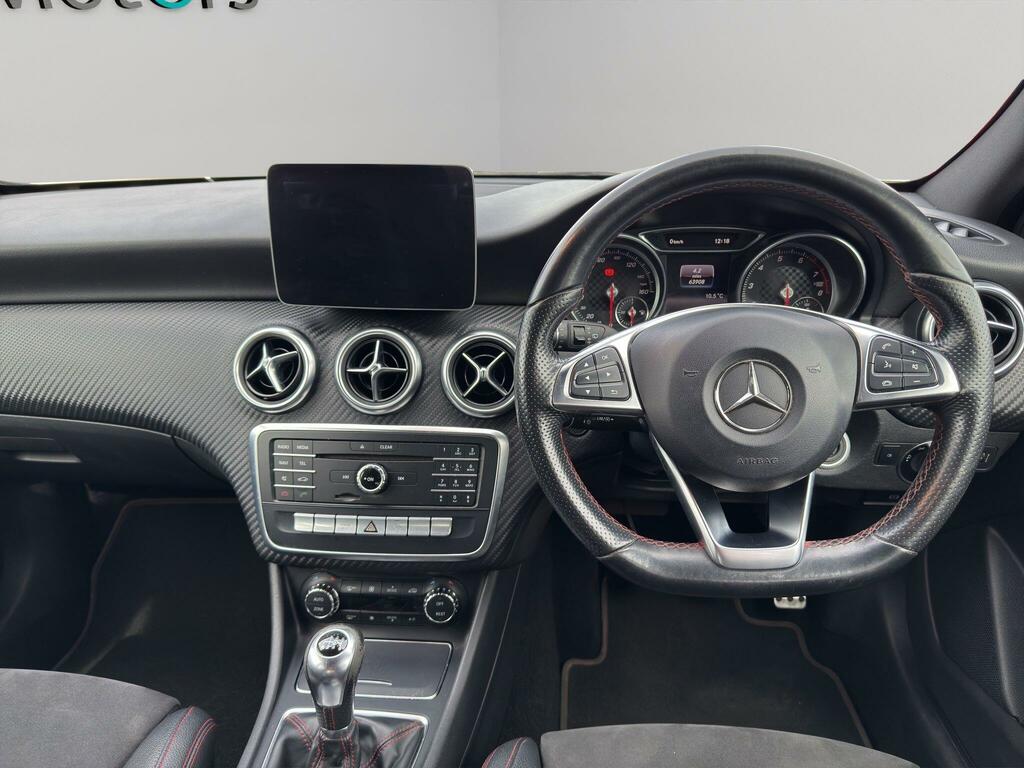 Mercedes-Benz A Class 1.6 A180 Amg Line Euro 6 Ss GU67UAS White #2