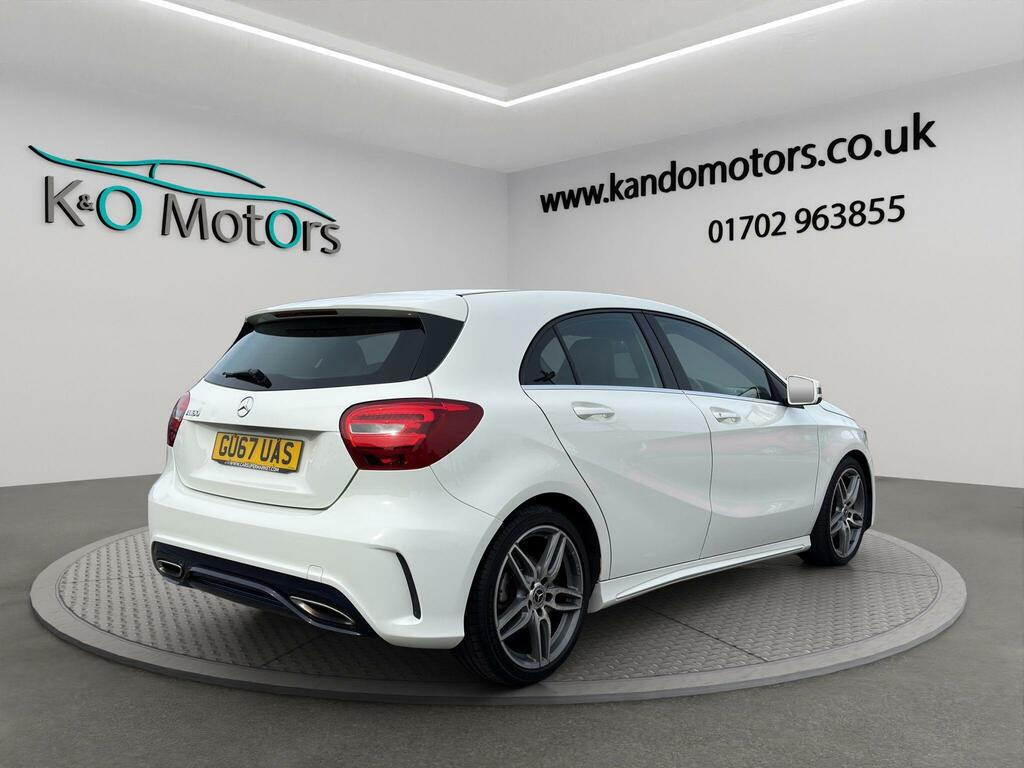 Mercedes-Benz A Class 1.6 A180 Amg Line Euro 6 Ss GU67UAS White #6