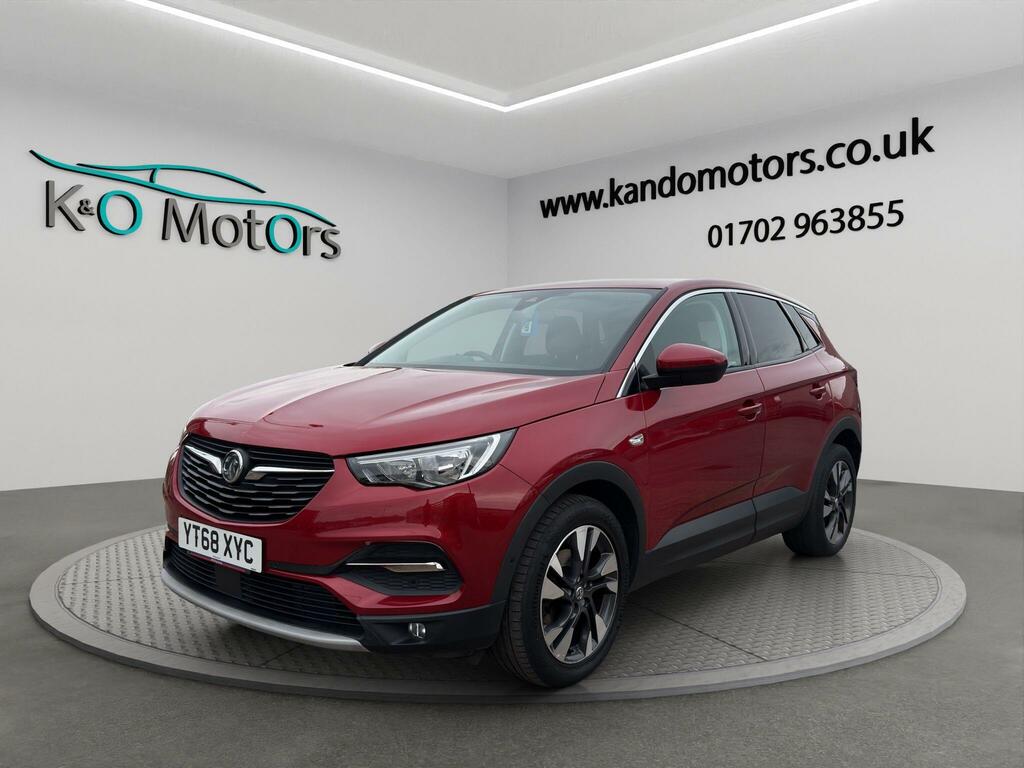 Vauxhall Grandland X 1.6 Turbo D Blueinjection Sport Nav Euro 6 Ss 5 Red
