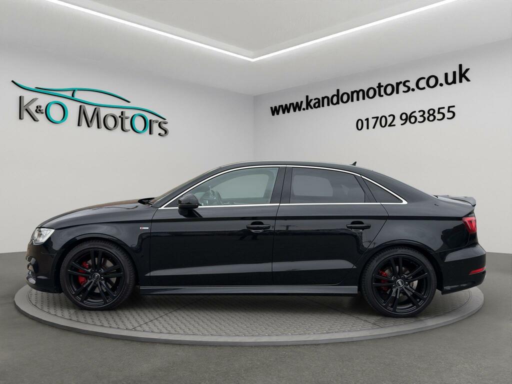 Audi A3 2.0 Tdi S Line S Tronic Quattro Euro 6 Ss SV65VSC Black #3