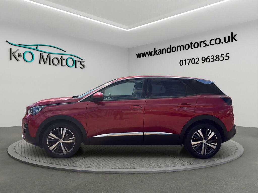 Peugeot 3008 1.6 Bluehdi Allure Euro 6 Ss BV17XTF Red #3