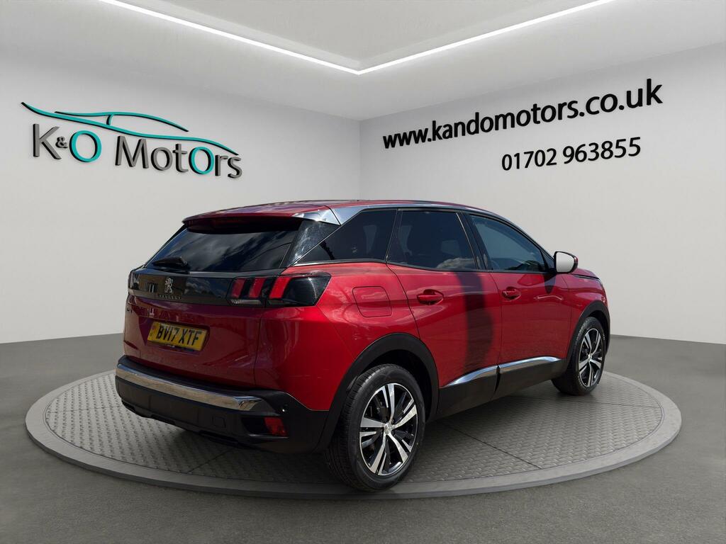 Peugeot 3008 1.6 Bluehdi Allure Euro 6 Ss BV17XTF Red #6