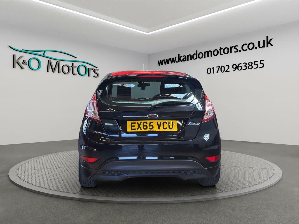 Ford Fiesta 1.0T Ecoboost Zetec S Euro 6 Ss EX65VCU Black #5