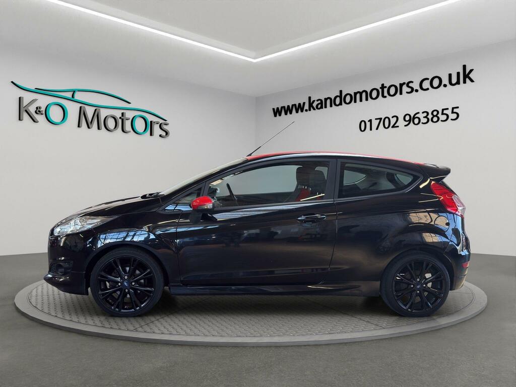Ford Fiesta 1.0T Ecoboost Zetec S Euro 6 Ss EX65VCU Black #3