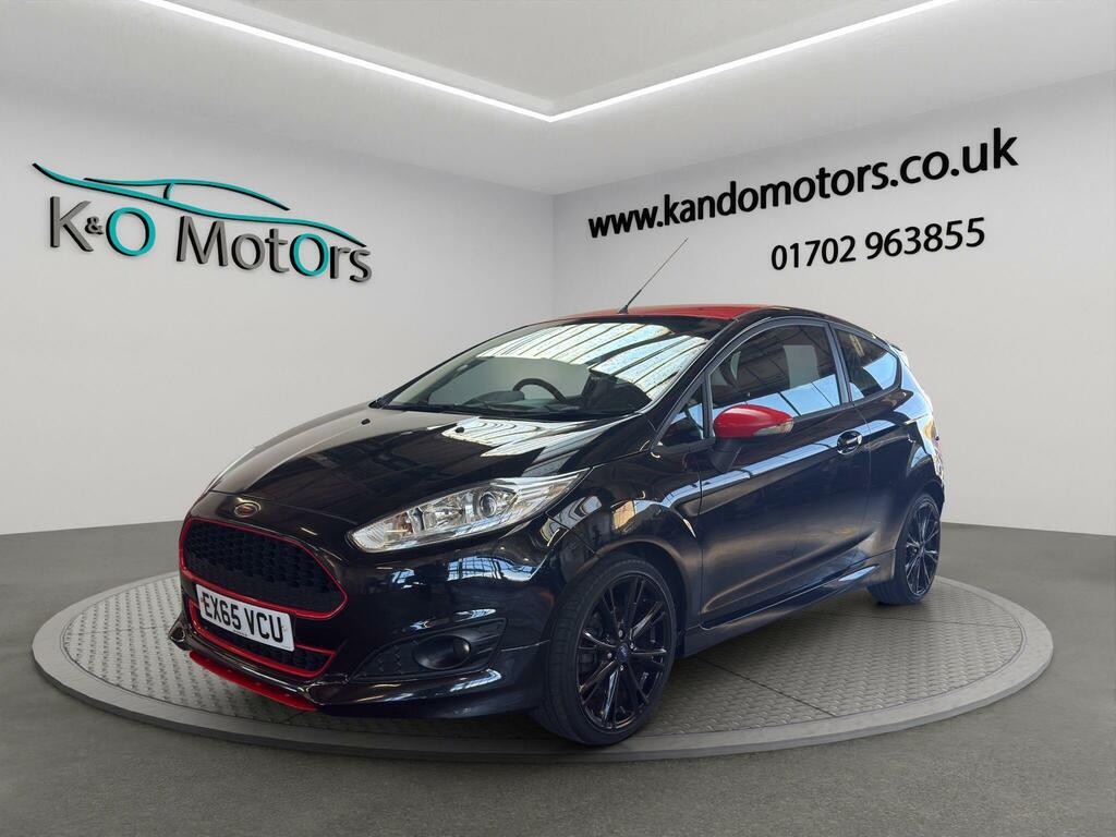 Ford Fiesta 1.0T Ecoboost Zetec S Euro 6 Ss Black