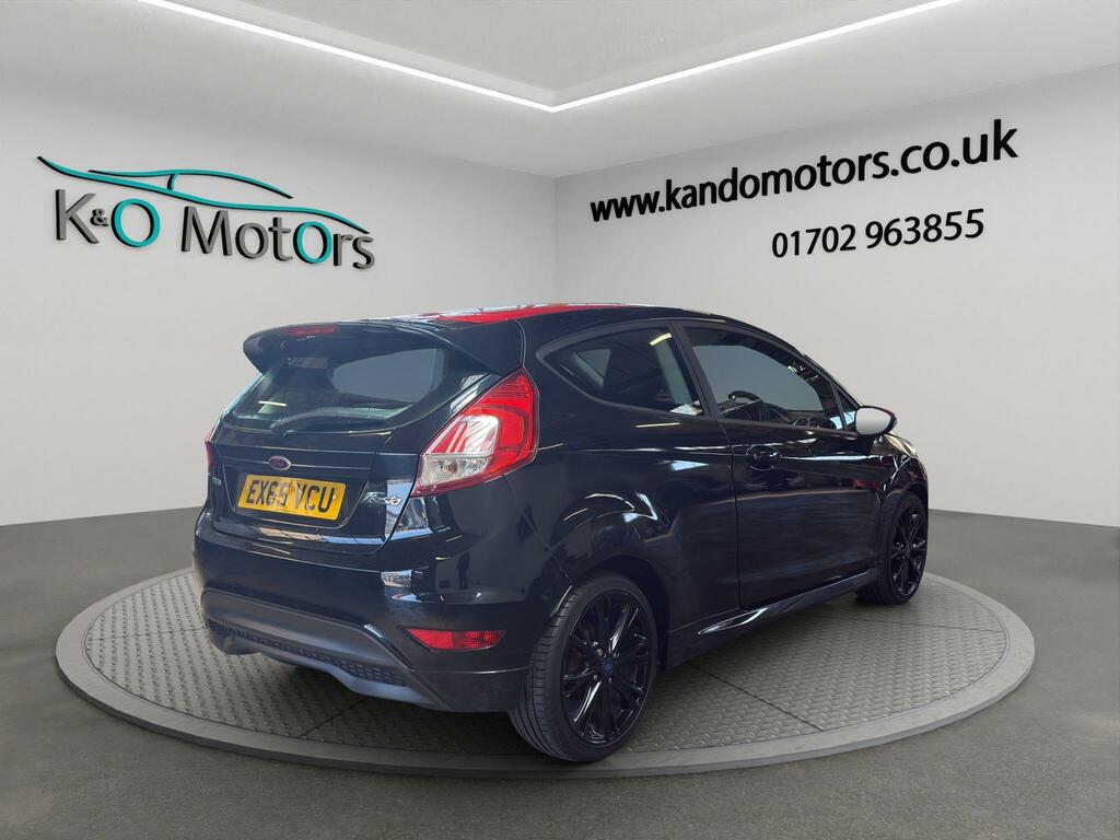 Ford Fiesta 1.0T Ecoboost Zetec S Euro 6 Ss EX65VCU Black #6