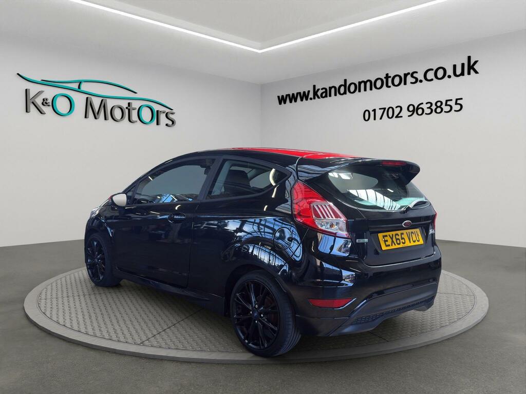 Ford Fiesta 1.0T Ecoboost Zetec S Euro 6 Ss EX65VCU Black #4