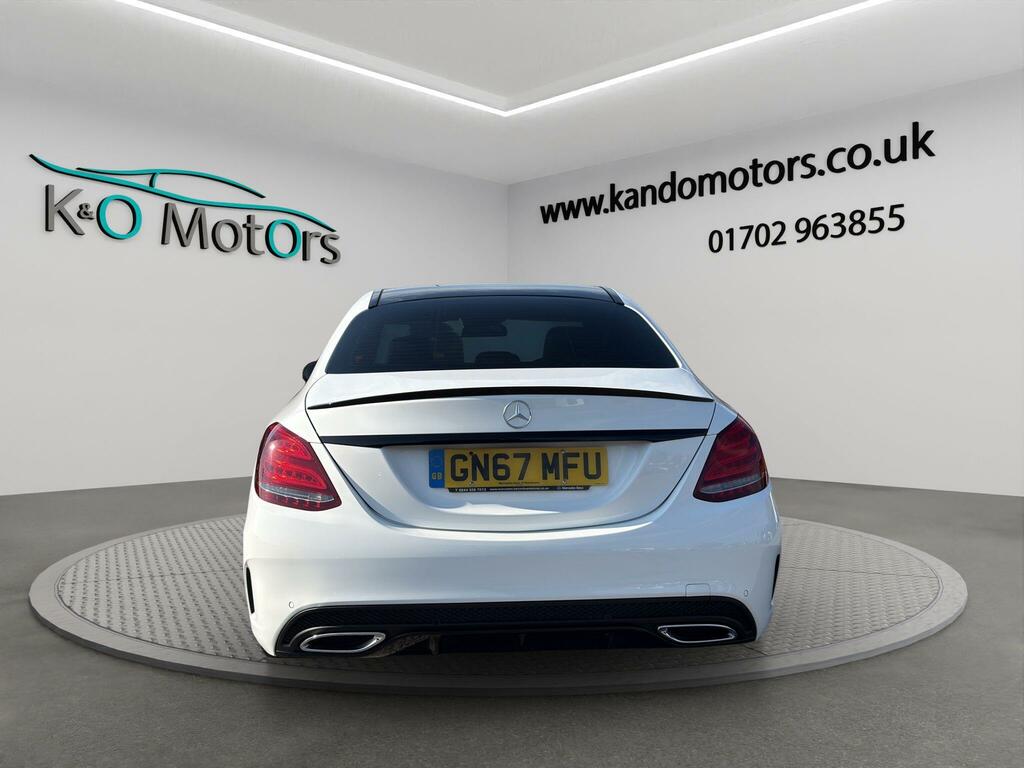 Mercedes-Benz C Class 2.1 C250d Amg Line Premium Plus G-tronic Euro 6 GN67MFU White #5