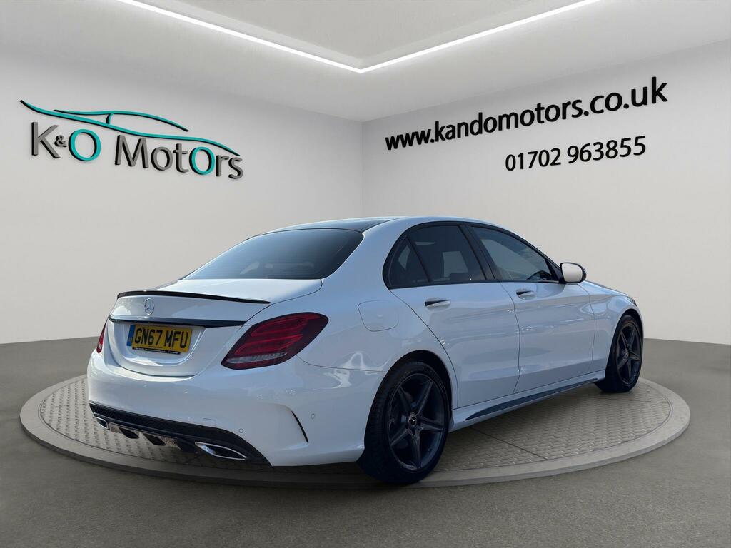 Mercedes-Benz C Class 2.1 C250d Amg Line Premium Plus G-tronic Euro 6 GN67MFU White #6