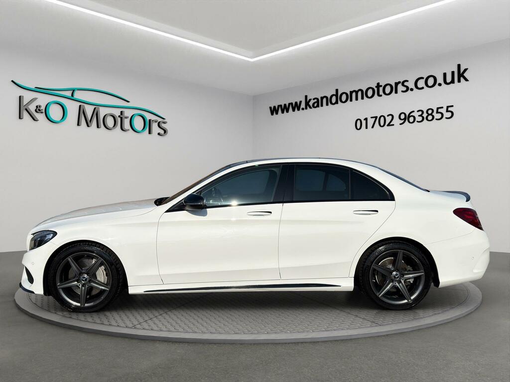 Mercedes-Benz C Class 2.1 C250d Amg Line Premium Plus G-tronic Euro 6 GN67MFU White #3