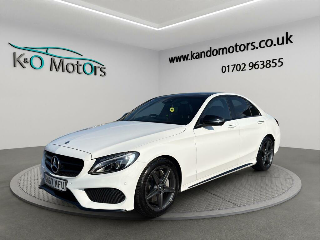 Mercedes-Benz C Class 2.1 C250d Amg Line Premium Plus G-tronic Euro 6 White