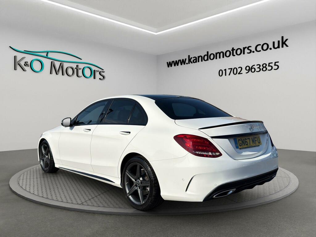 Mercedes-Benz C Class 2.1 C250d Amg Line Premium Plus G-tronic Euro 6 GN67MFU White #4