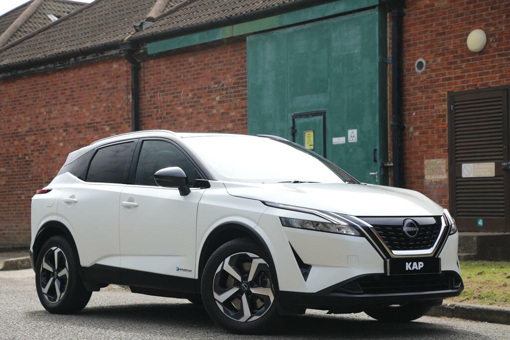 Nissan Qashqai N-connecta 1.5 H E-power N-connecta Euro 6 S White #6